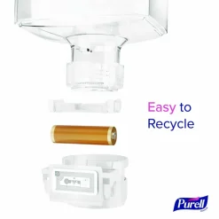 PURELL ES10 Automatic Hand Sanitizer Dispenser, 4.33 x 3.96 x 10.31, White