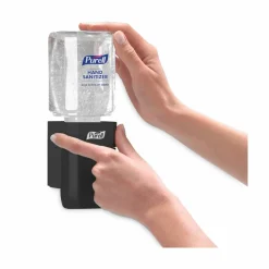 PURELL ES1 Hand Sanitizer Dispenser Starter Kit, 450 mL, 3.12 x 5.88 x 5.81, Graphite, 6 Kits/Carton