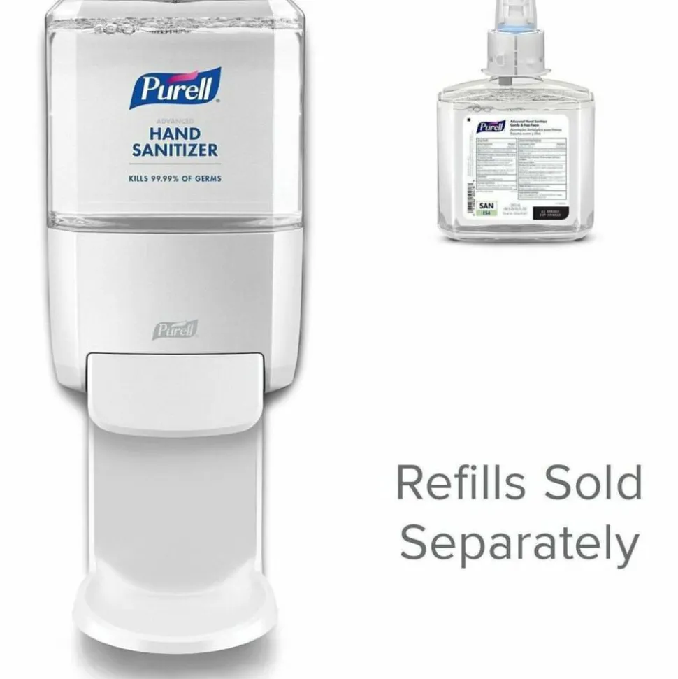 Purell ES4 Wall-Mount Hand Sanitizer Dispenser, White