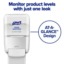 Purell ES4 Wall-Mount Hand Sanitizer Dispenser, White