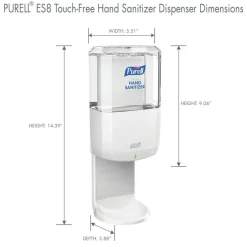 Purell ES8 Wall-Mount Hand Sanitizer Dispenser, White