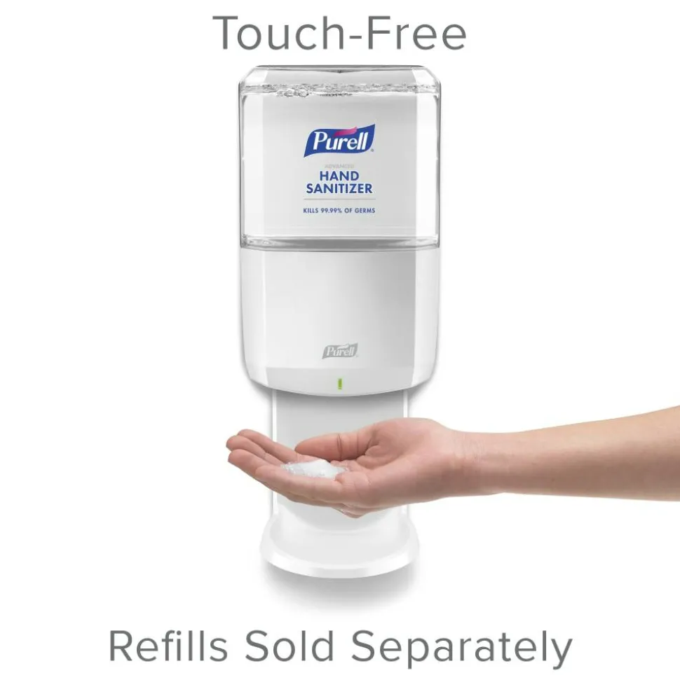 Purell ES8 Wall-Mount Hand Sanitizer Dispenser, White