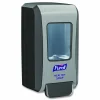PURELL FMX-20 Soap Push-Style Dispenser, 2,000 mL, 6.5 x 4.65 x 11.86, Graphite/Chrome, 6/Carton