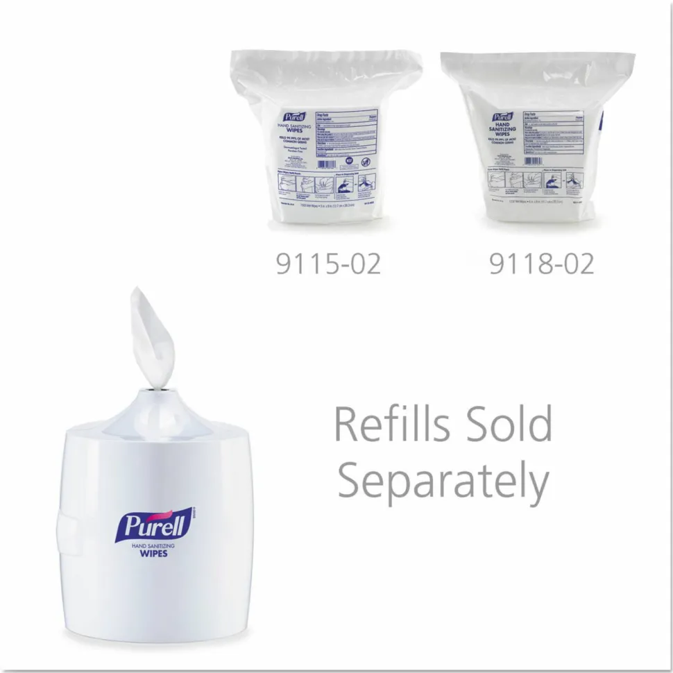 PURELL Hand Sanitizer Wipes Wall Mount, Total Qty 1