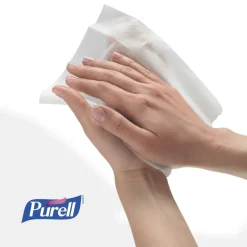 Purell Hand Sanitizing Wipes, Unscented, 1200 Wipes Per Pack, Carton Of 2 Packs