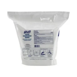 Purell Hand Sanitizing Wipes, Unscented, 1200 Wipes Per Pack, Carton Of 2 Packs