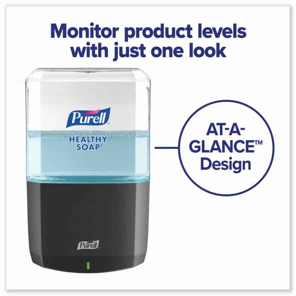 PURELL HEALTHY SOAP Gentle and Free Foam Refill, For ES8 Dispensers, Fragrance-Free, 1,200 mL, 2/Carton