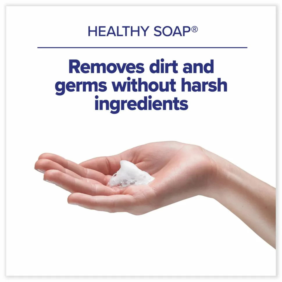 PURELL HEALTHY SOAP Gentle and Free Foam Refill, For ES4 Dispensers, Fragrance-Free, 1,200 mL, 2/Carton