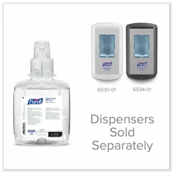 PURELL HEALTHY SOAP Mild Foam Refill, For CS6 Dispensers, Fragrance-Free, 1,200 mL, 2/Carton