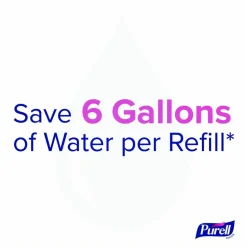 PURELL HEALTHY SOAP With CLEAN RELEASE Technology Foam ES10 Refills, Fragrance Free, 1200 mL, Clear, Case Of 2 Refills