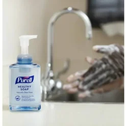 PURELL High Performance HEALTHY SOAP Foam, Fragrance Free, 17.4 Oz, Pack Of 4 Bottles