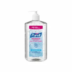 Purell Instant Hand Sanitizer, 20 Oz. Pump Bottles, Pack Of 12