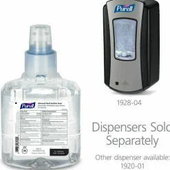 Purell LTX Advanced Instant Hand Sanitizer Foam Refill, 40.5 Oz, Pack Of 2