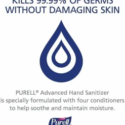 Purell LTX Advanced Instant Hand Sanitizer Foam Refill, 40.5 Oz, Pack Of 2