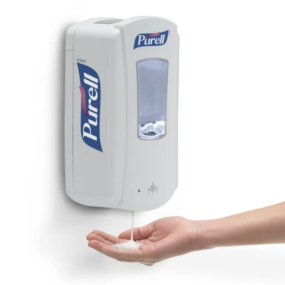PURELL LTX-12 Touch-Free Dispenser, 1,200 mL, 5.75 x 4 x 10.5, White