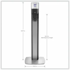 Purell MESSENGER ES8 Floor Stand With Dispenser, 40
