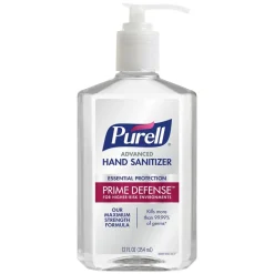 PURELL PRIME DEFENSE Advanced Hand Sanitizer, 12 fl oz Pump Bottle