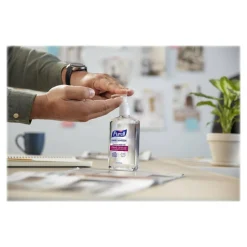 PURELL PRIME DEFENSE Advanced Hand Sanitizer, 12 fl oz Pump Bottle, Case of 12 Bottles