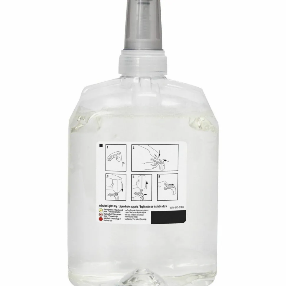 PURELL Professional REDIFOAM Foam Soap Refill, Fragrance-Free, 2,000 mL, 4/Carton