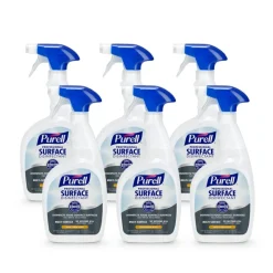 PURELL Professional Surface Disinfectant Spray, Citrus Scent, 32 fl oz Capped Bottle with Spray Trigger in Pack (Pack of 6) - 3342-06