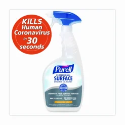 PURELL Professional Surface Disinfectant Spray, Citrus Scent, 32 fl oz Capped Bottle with Spray Trigger in Pack (Pack of 6) - 3342-06