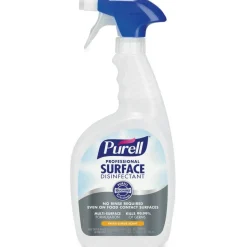 PURELL Professional Surface Disinfectant Spray, Citrus Scent, 32 fl oz Capped Bottle with Spray Trigger in Pack (Pack of 6) - 3342-06