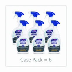 PURELL Professional Surface Disinfectant Spray, Citrus Scent, 32 fl oz Capped Bottle with Spray Trigger in Pack (Pack of 6) - 3342-06