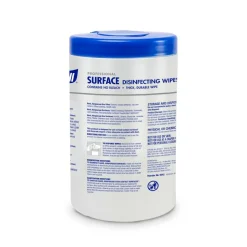 PURELL Professional Surface Disinfecting Wipes, Citrus Scent, 110 Count Canister, 7"x 8" Wipes, Pack of 6 Canisters