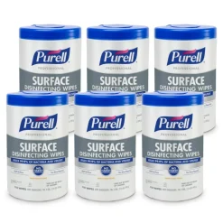 PURELL Professional Surface Disinfecting Wipes, Citrus Scent, 110 Count Canister, 7
