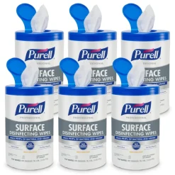 PURELL Professional Surface Disinfecting Wipes, Citrus Scent, 110 Count Canister, 7