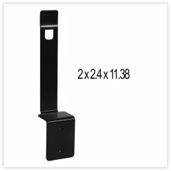 PURELL Rail Mount for ES Everywhere System, Black, 8/Pack