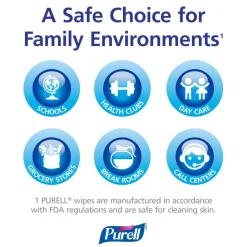Purell Sanitizing Wipes, Canister Of 270 Wipes