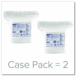 PURELL Surface Multi-Purpose Disinfecting Wipes, 1-Ply, 5 x 7, Fresh Citrus, White, 2/Carton
