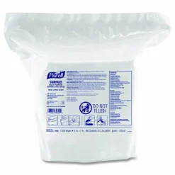 PURELL Surface Multi-Purpose Disinfecting Wipes, 1-Ply, 5 x 7, Fresh Citrus, White, 2/Carton