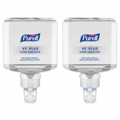PURELL VF PLUS Hand Sanitizer Gel, 1,200 mL Refill Bottle, Fragrance-Free, For ES8 Dispensers, 2/Carton