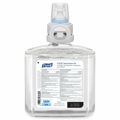 PURELL VF PLUS Hand Sanitizer Gel, 1,200 mL Refill Bottle, Fragrance-Free, For ES8 Dispensers, 2/Carton