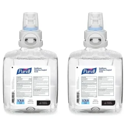 PURELL Waterless Surgical Scrub Gel Hand Sanitizer, 40.58oz (1,200 mL) Refill Bottle, Fragrance-Free, For CS-8 Dispenser, 2/Carton