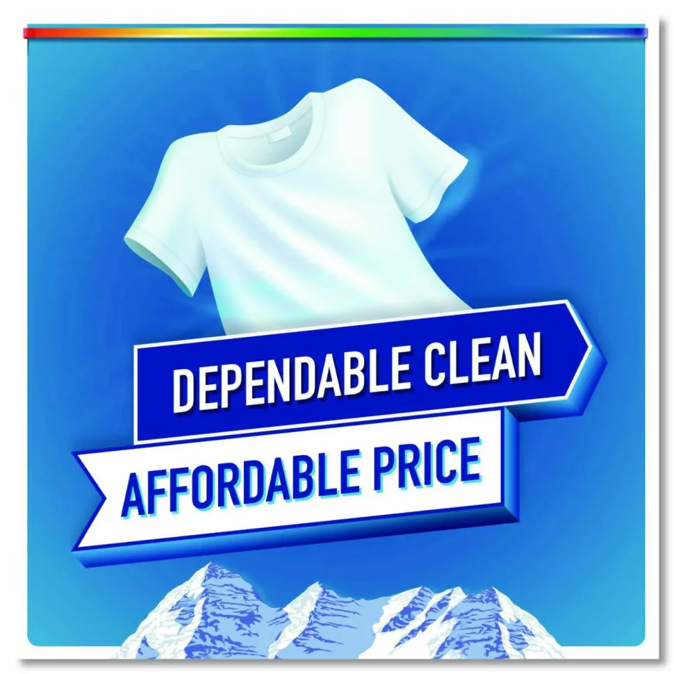 Purex Free and Clear Liquid Laundry Detergent, 58 Loads, Unscented, 66 oz Bottle, 6/Carton
