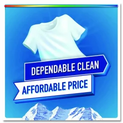 Purex Liquid Laundry Detergent, Mountain Breeze Scent, 150 oz Bottle, 4/Carton