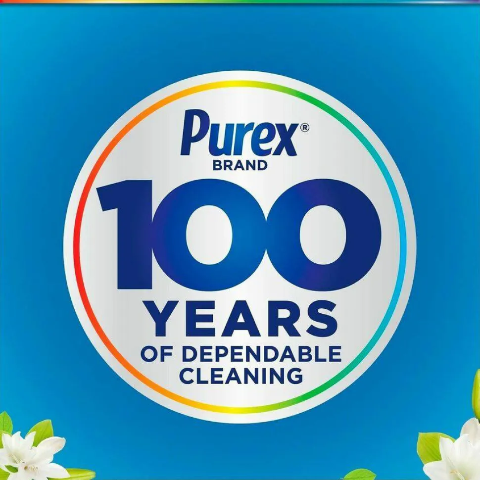 Purex Ultra Natural Elements HE Liquid Detergent, Linen & Lilies Scent, 75 Oz Bottle