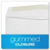 Quality Park #10 Business Envelopes, Gummed Seal, White, Box Of 500