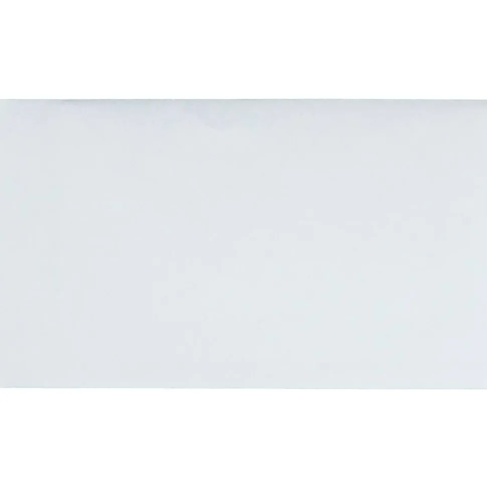 Quality Park #6 Business Envelopes, Security, Gummed Seal, White, Box Of 500