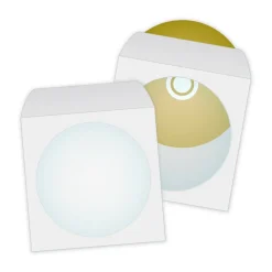 Quality Park CD/DVD Envelopes, 4 7/8" x 5", White, Box Of 100