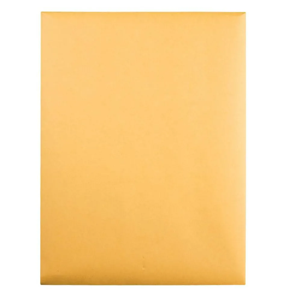 Quality Park Clasp Envelopes, 9" x 12", Brown, Box Of 250