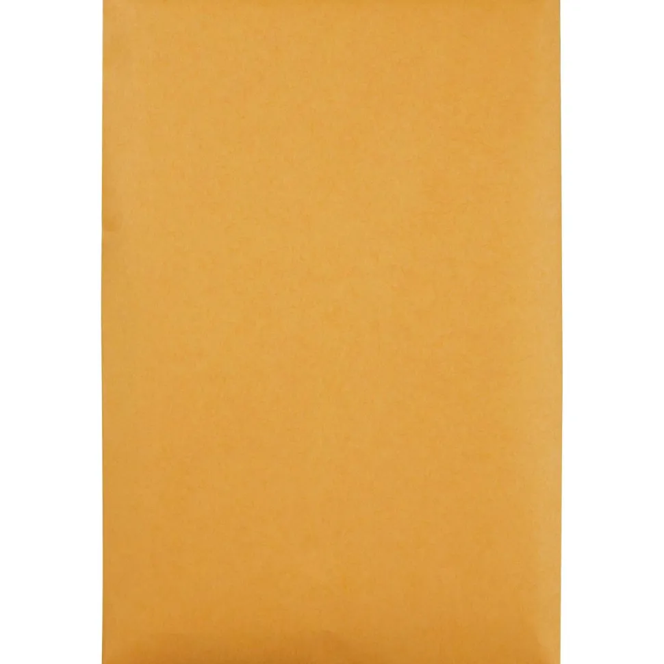 Quality Park Clasp Envelopes, #35, 5" x 7 1/2", Brown, Box Of 100