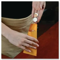 Quality Park Coin Envelopes, 2 1/2" x 4 1/4", Brown Kraft, Box Of 500