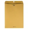Quality Park Envelopes, 10" x 13", Clasp Closure, Brown, Box Of 250