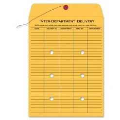 Quality Park Interdepartment String & Button Closure Envelopes, 9