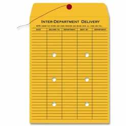 Quality Park Interdepartment String & Button Closure Envelopes, 9