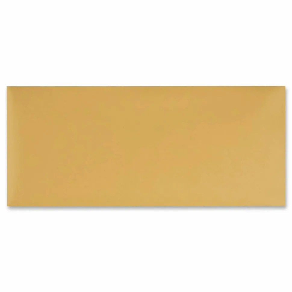Quality Park Kraft Regular Business Envelopes - Business - #14 - 5" Width x 11 1/2" Length - 28 lb - Gummed - Kraft - 500 / Box - Kraft